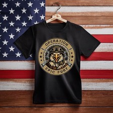 Operation Epic Fury Patriotic Eagle Soldier Shirt S-4XL