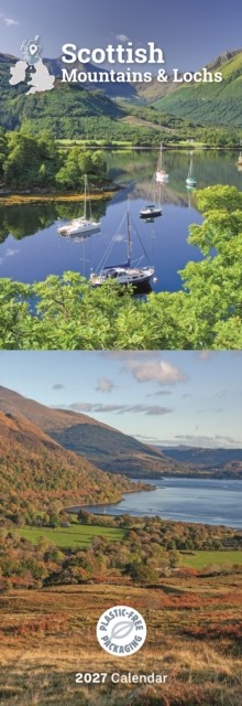 Scottish Mountains & Lochs Slim (Calendar)