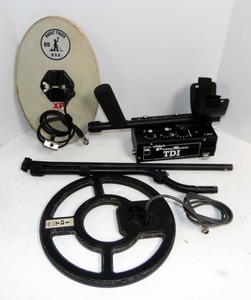 White's Pulse Scan Pulse Induction TDI Metal Detector WIth Nugget Finder Coil