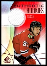 2024-25 SP Game Used Jerseys Red Frank Nazar Rookie Jersey Chicago Blackhawks