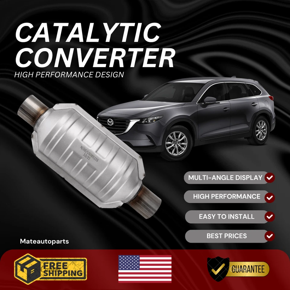 Convertidor catalítico para todos los Mazda CX-9 2,25" alta calidad mejores materiales Foto 2 de 4