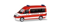Herpa Vw Crafter Hd Mtw Feuerwehr NüRnberg 095013