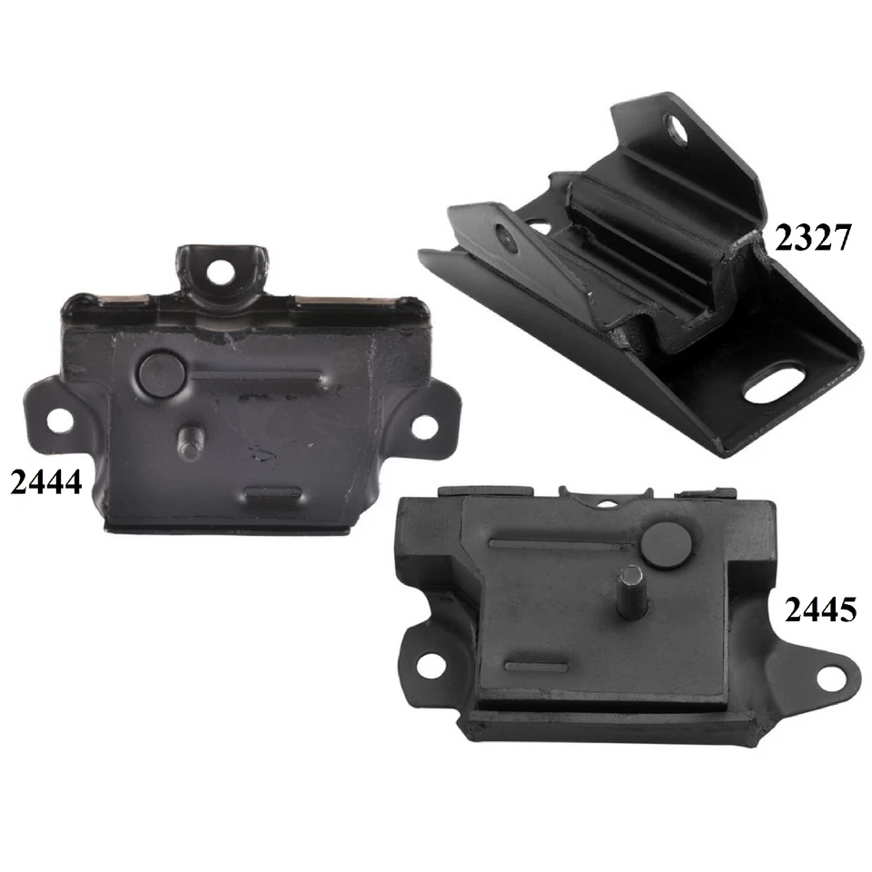 3 PÇS MOTOR E TRANS MOUNT FIT 1977-1979 FORD F-100 6.6L - AUTO TRANS - Imagem 2 de 4