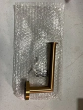 ICO Bath V63019 Volkano Summit Wall Euro Toilet Paper Holder - PVD Brass