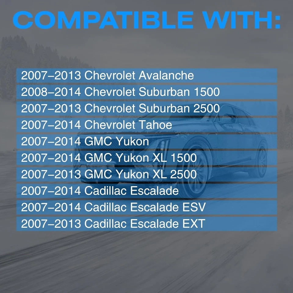 Vedação de decapagem climática de porta compatível com Chevy 2007-2014 esquerda ou direita - Imagem 2 de 4