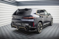 Mittlerer Diffusor Heck Ansatz DTM Look FüR BMW XM G09 Schwarz HeckschüRze
