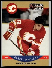 1990-91 Pro Set #396 Sergei Makarov