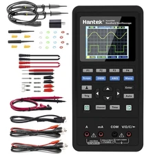 Hantek 2D42 Handheld Oscilloscope 40MHz Waveform Generator Multimeter 3 in