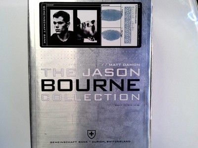 The Jason Bourne Collection 3 DVD Limited Edition Matt Damon (Missing Legacy)