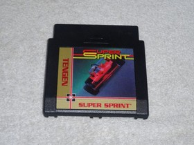 Super Sprint Nintendo Entertainment System NES Tested works video game racing