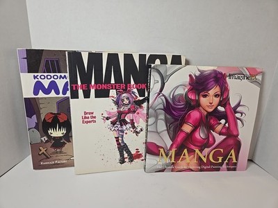 Manga : The Ultimate Guide to Mastering Digital Painting Techniqu 3x Books