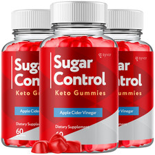  3 Pack Sugar Control Keto ACV Gummies 1000MG SugarControl Vitamin 180 Gummies