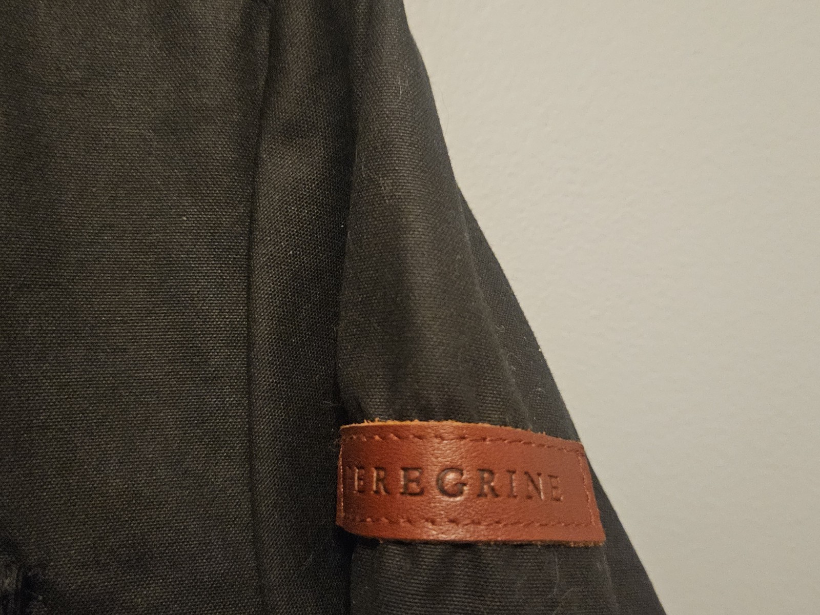 PEREGRINE Bexley Waxed Water Resistant Cotton Jacket Black Large L NWT New