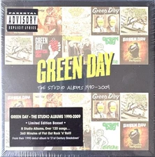 Green Day – The Studio Albums 1990 - 2009 - SEALED NEW 8 x CD BOX SET PUNK