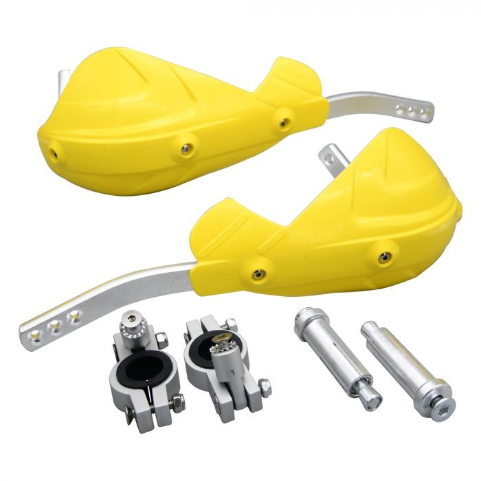 VENOM REINFORCED HAND GUARD FOR MOTOCROSS ENDURO OFF ROAD - YELLOW