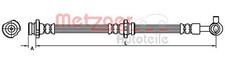 Original METZGER Bremsschlauch 4111227 für Nissan
