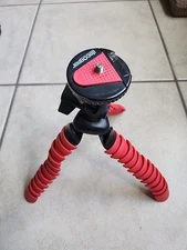 Deco gear Spider Camera Tripod 12" Compact Red