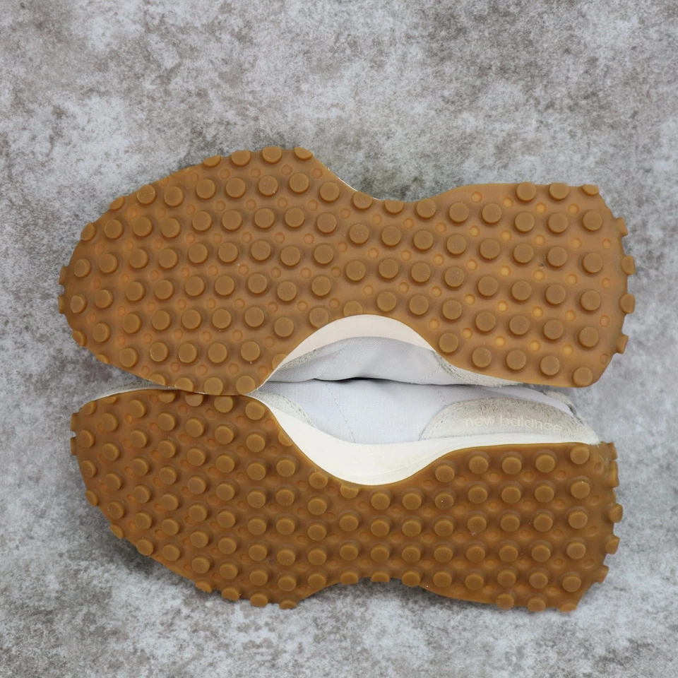 New Balance 327 Running Shoes Jogging Sneakers Gray Suede Womens Size 7 B - Image 4 of 4