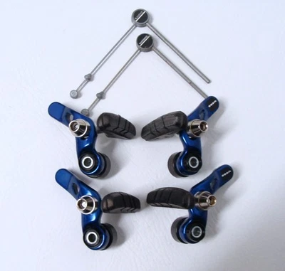 ~ NOS Cannondale CODA A350 Cantilever Brakes DK Blue MTB Retro CX - F & R~ - Image 1 of 4