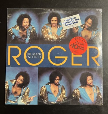 Roger Troutman Many Facets of Roger Vinyl LP 1981 - NEW SEALED w/ Hype Sticker