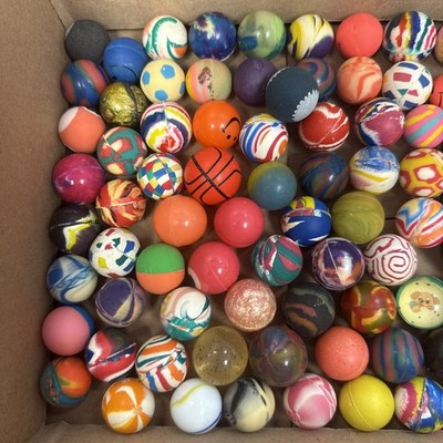 Ballビンテージスタイルジャー16oz6個セットLimited Edition Vintage lot of 120 Super Bouncy Balls Tye Dye Pattern Cosmic Solid