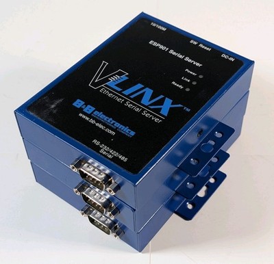 Lot of 3 B&B Electronics V-Linx Ethernet Serial Servers | ESP901