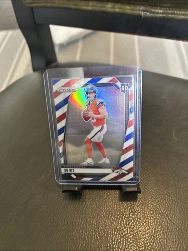 Prizm Red White And Blue Bo Nix
