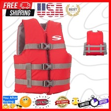 Kids Life Vest, USCG Approved Type III Life Jacket for Children Under 90lbs, ...