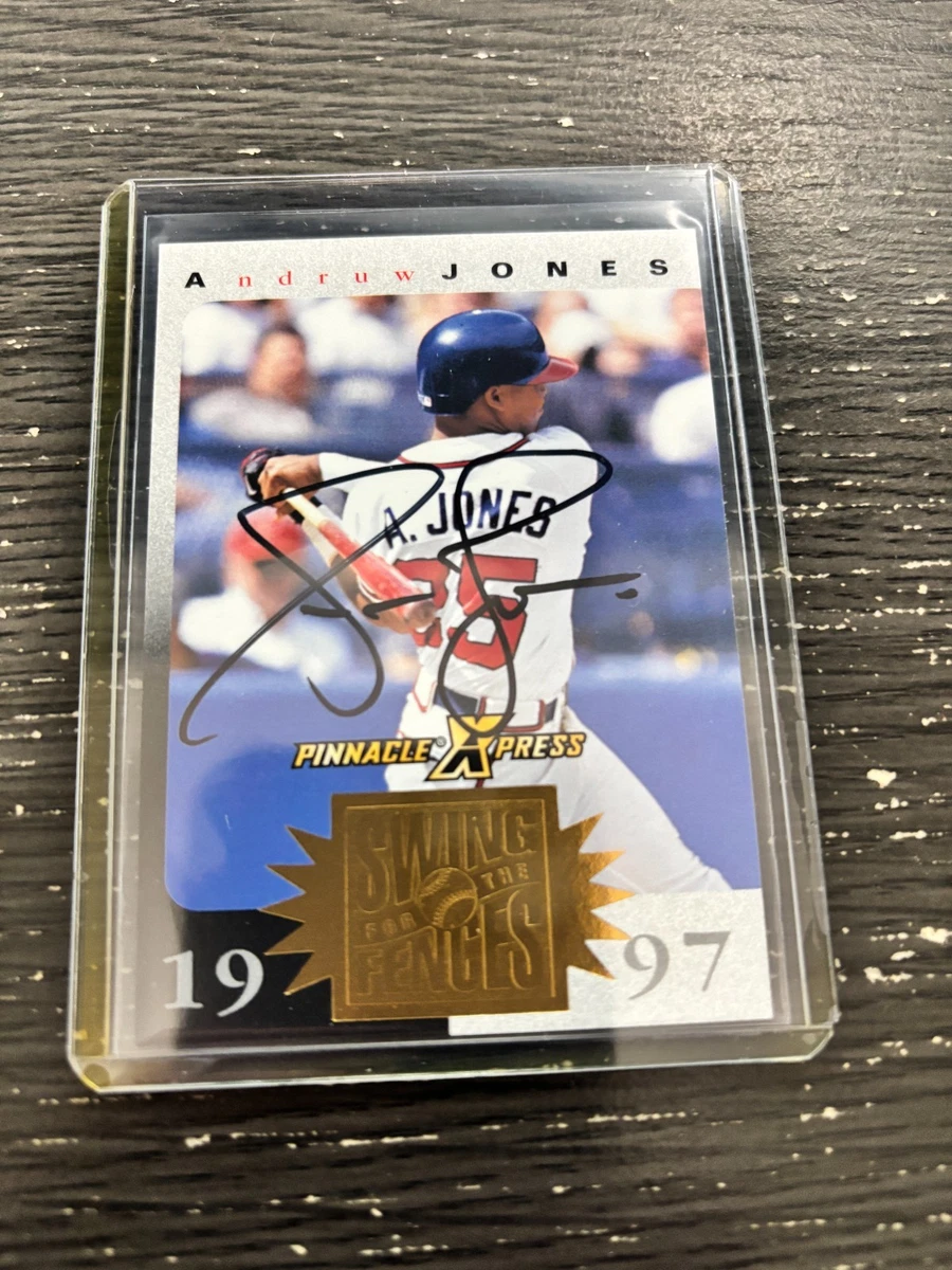Andruw Jones Baseball 1997 Season Sports Trading Cards