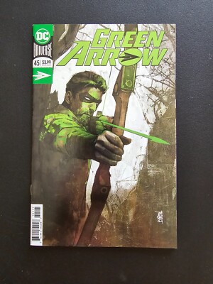 DC Comics Green Arrow #45 December 2018 Alex Maleev Foil Cover