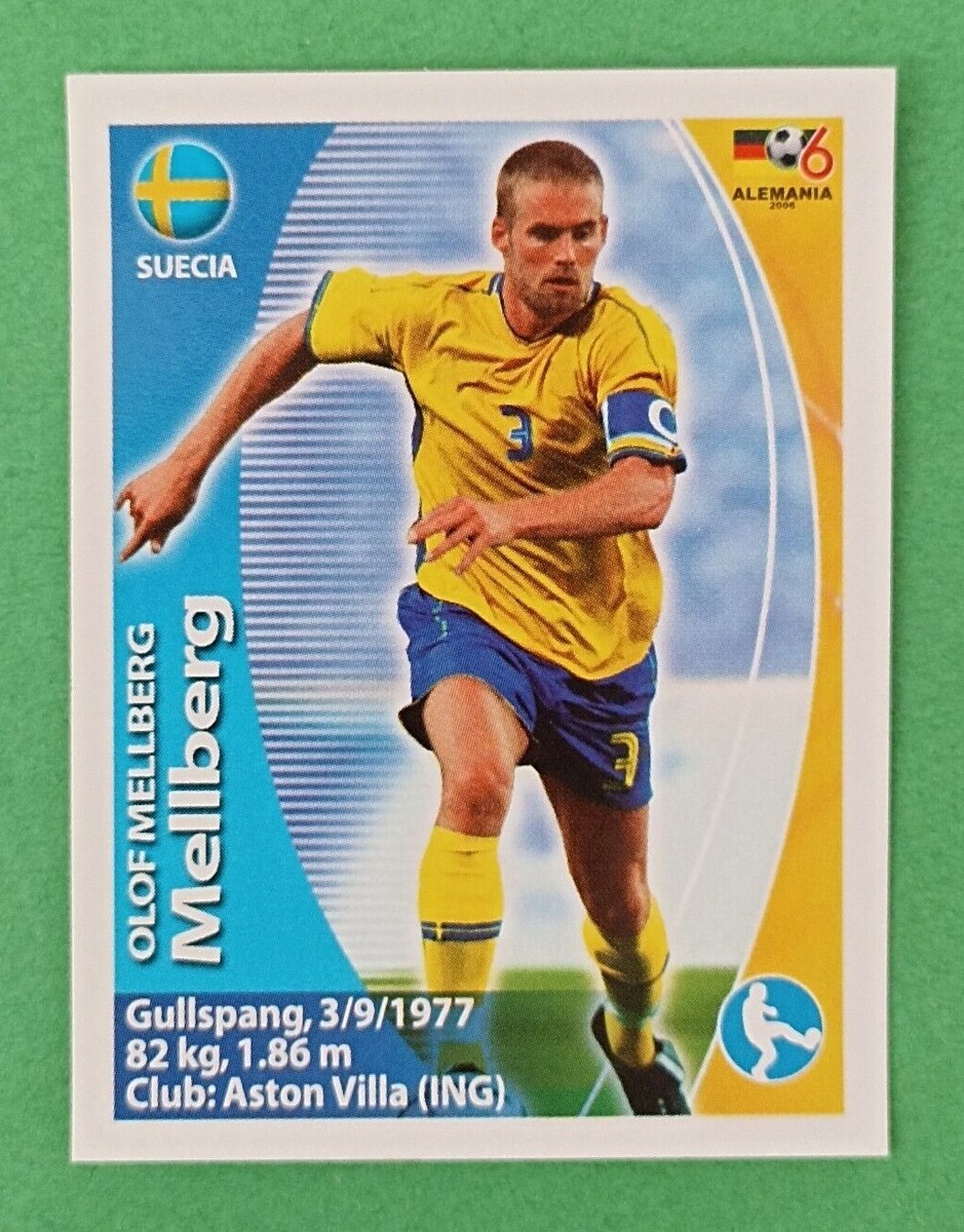 2006 Navarrete Germany World Cup FIFA Action #123A OLOF MELLBERG