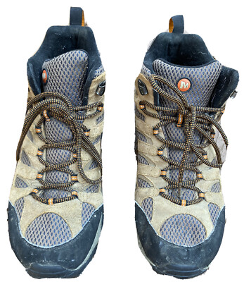 Merrell Moab Mid Ventilator Brown Earth Style Waterproof Hiking Mens Boots 10.5 Merrell Moab Ventilator Mid In Men main image 4