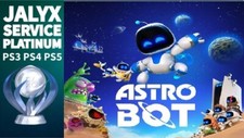 ASTRO BOT  D L C PS5 Trophy Trophies Platinum Service NO GAME 100 LEGIT 