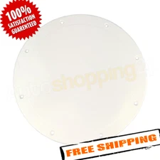 T-H Marine SDP-3FW-DP 10" Fish White Screw Down Deck Plate