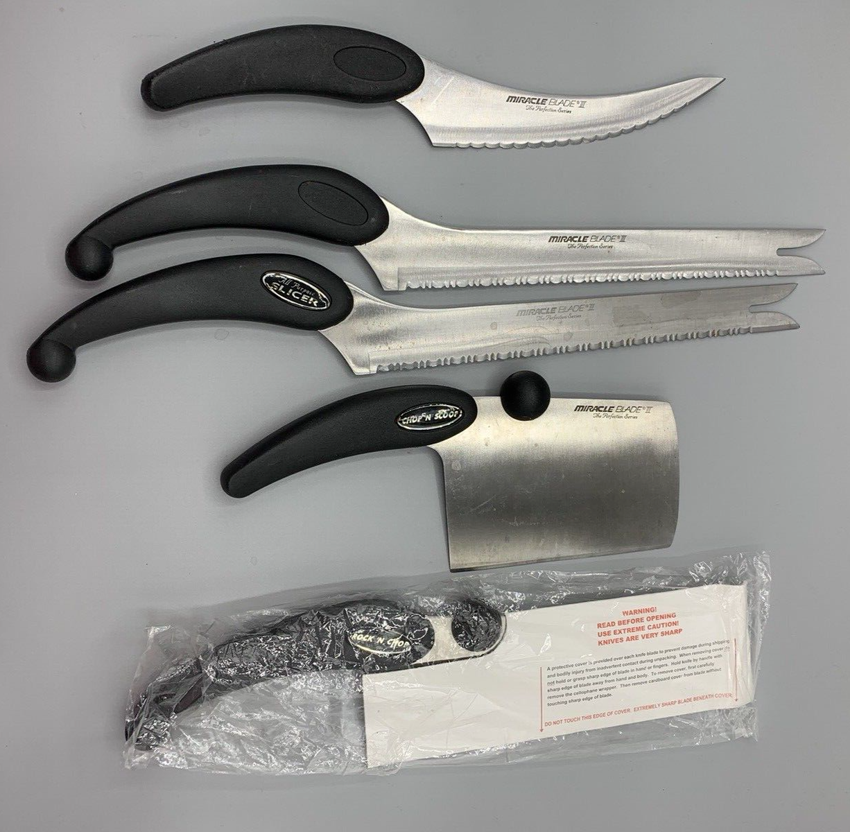 Miracle Blade III Perfection Series Knives 5 Pieces eBay