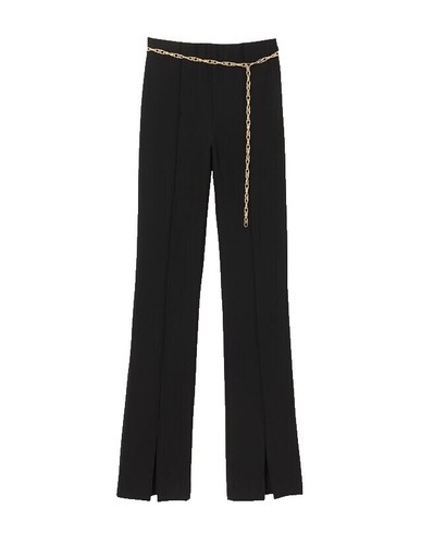 Womens Dress Pants Trousers Simple Styled By Sears Size 14A Black Straight  Leg | eBay