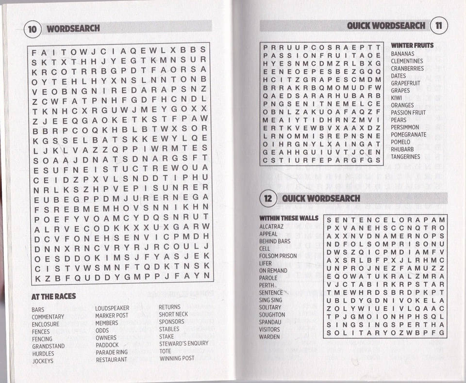 1000 Wordsearch Puzzles - 10 x Relaxing WORDSEARCH Puzzle Books Mags Bargain Box - Image 4 of 4