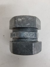 Bridgeport 262-DC  1" EMT Compression Coupling Concrete tight Box of 15