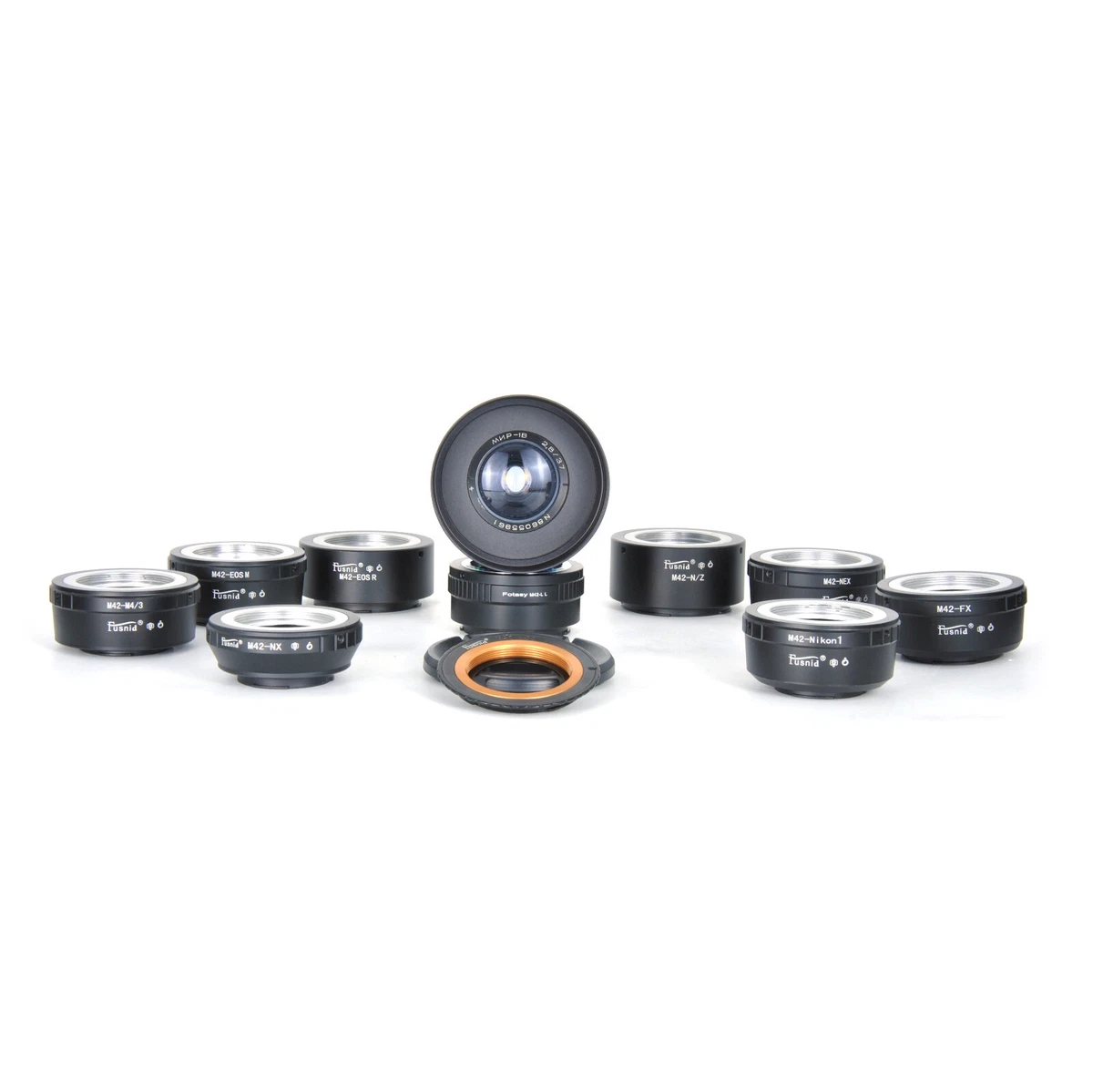 Mir-1v 37mm f2.8 M42マウント FLEKTOGON M42 MOUNT SPIRAL: ZOMZ MIR-1 37mm F2.8(M39) and CZJ Flektrogon