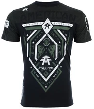 American Fighter Men's T-shirt FAIRBANKS Athletic Biker Black MMA S-3XL