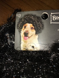 afro wig for dogs