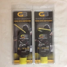 Lot of 2 Grip Boost Batting Glove Gel Net Wt 2 oz Baseball Softball Bat NIB FS!