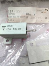 Vishay / Dale 47 Ohms Wirewound Resistor 25W LOT OF 3 PIECES New FedEx shipping
