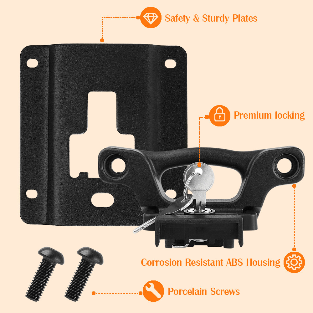 Ford F150 Retractable Anchors TITAN ANCHORS &reg; Retractable Tie Down Truck Bed Anchors For 2015-2024 Ford F150 E Four 4 Pickup