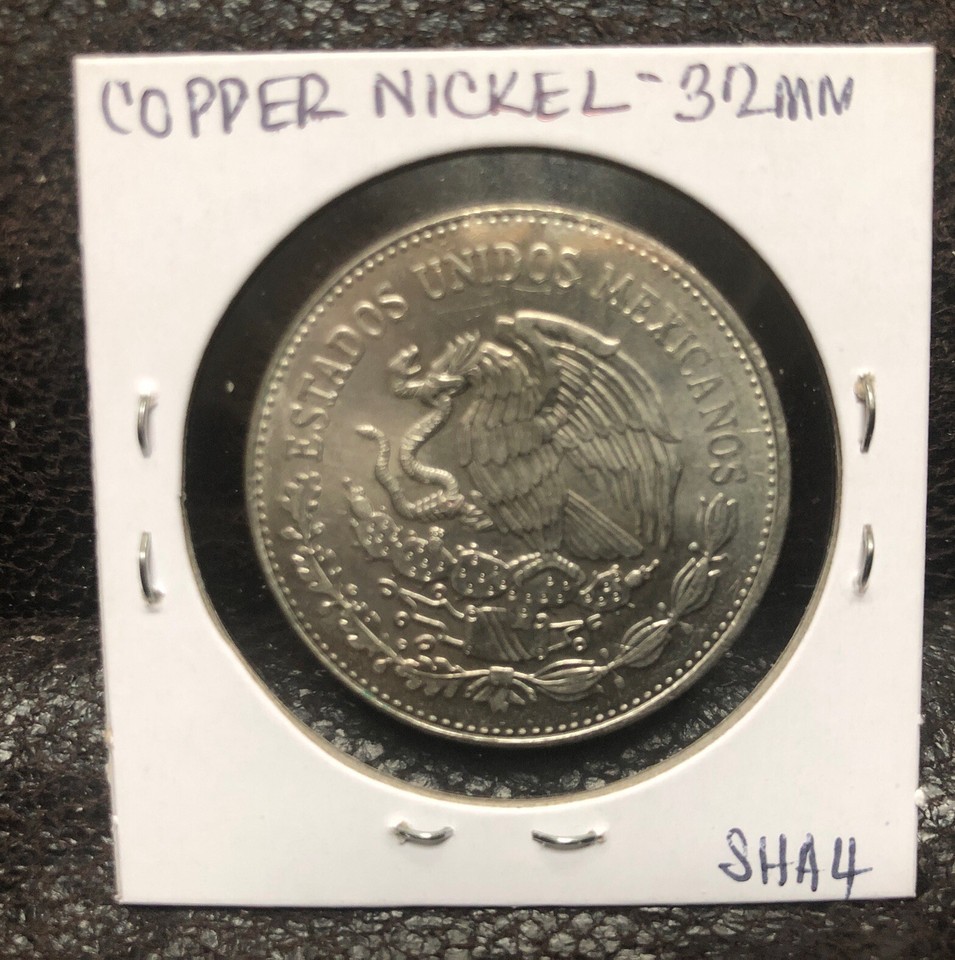 1981 MEXICO 20 PESOS COPPER NICKEL UNCIRCULATED COIN -32MM-KM#486 | eBay