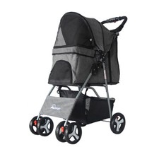 Pet Stroller Dog Cat Puppy Pram Pushchair Travel Cart Jogging Buggy Carrier