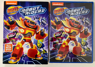 Blaze and The Monster Machines Robot Riders DVD Sealed NEW