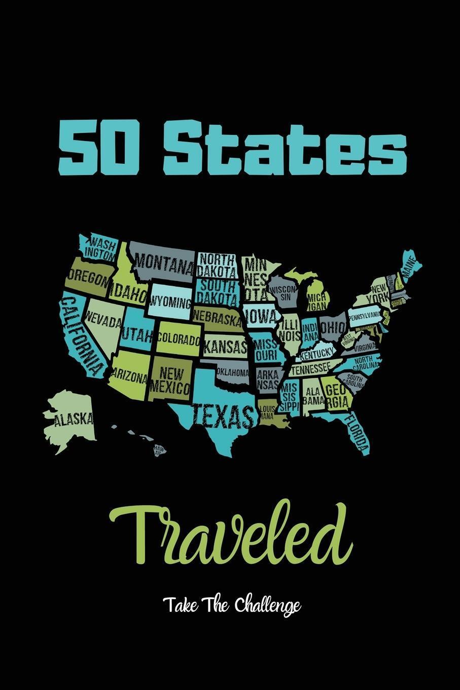 Thumbnail - Amy Newton | 50 States Traveled Journal | Taschenbuch | Englisch