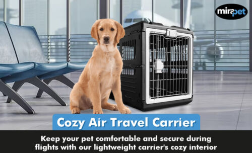 MiraPet Pet Carrier & Crate 21 1/2" Small Premium Collapsible Cat & Dog Crate - 第 5/12 張圖片