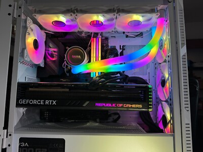 i9 14900k Gaming PC - NVIDIA RTX 4090 128GB RGB! DDR5 6000MHz - 4TB SSD+WiFi 6!